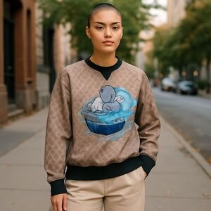 NWOT COACH 1941 Khaki Disney Edition Dumbo Signature Sweatshirt